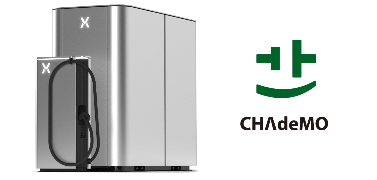 蓄電池型超急速EV充電器『Hypercharger』 CHAdeMO 2.0.1認証取得の